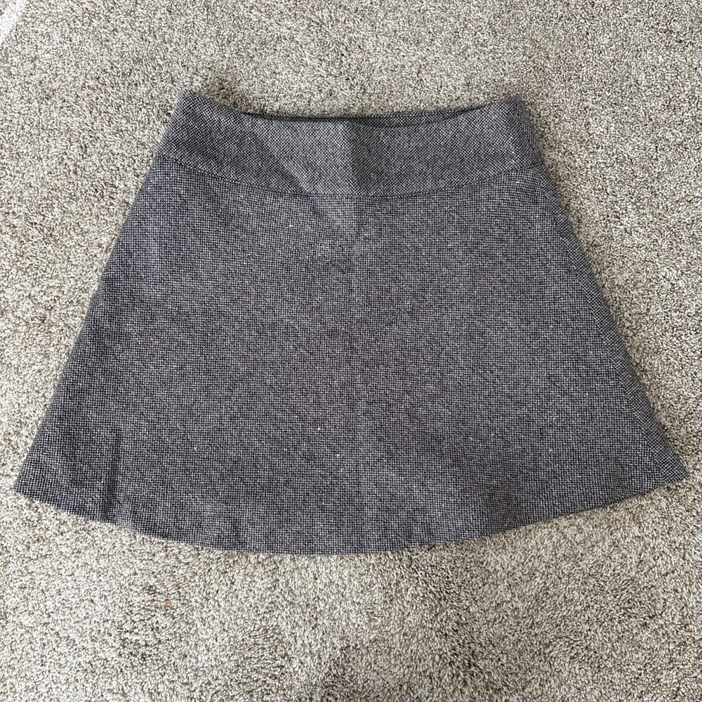 GAP Wool Blend Tweed Womens Size 2 Mini Skirt Black Pink Speckled‎ Y2K Vtg
